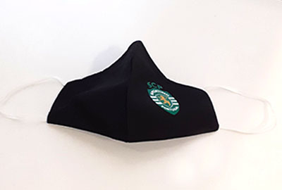 Masque avec emblème SCP