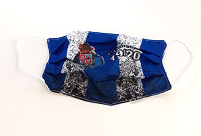 Masque Champion FCP (bleu et blanc)