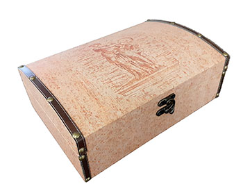 Boîte de décoration en bois