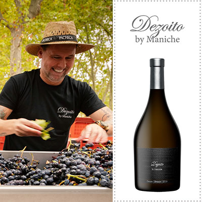 Carton 6 bouteilles de vin blanc Dezoito by Maniche