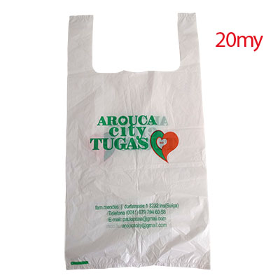 100 000 Sacs en plastique imprimé 1+1 / 2+2 couleurs - 450 x 550 x 20 my