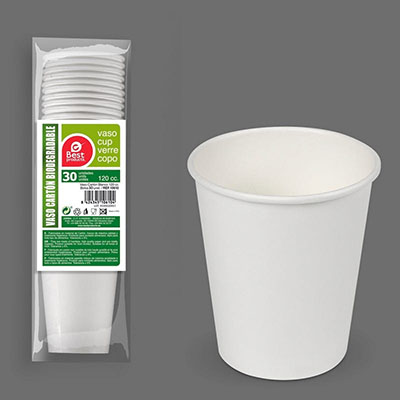 30 Gobelets jetables (1.2 dl)