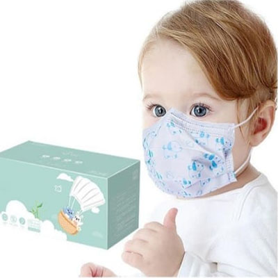 Pack de 50 masques jetables pour enfants