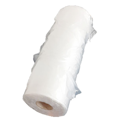 Rouleau de sacs fins en plastique avec poignées 220 x 470 x 120 mm