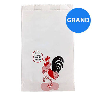 Carton de Sacs à poulet (10 kg) - Grand - 26 x 9 x 40 cm