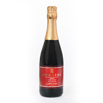 Carton 3 bouteilles de Vin Pétillant Primavera IGP Rouge Brut