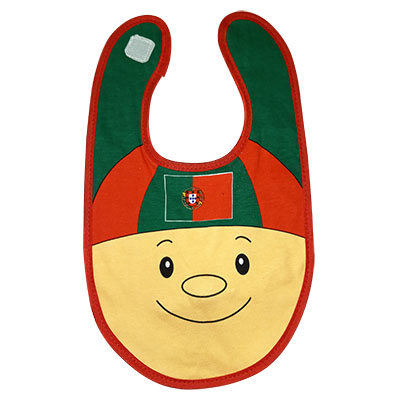 Lot de 2 bavoirs "Portugal"