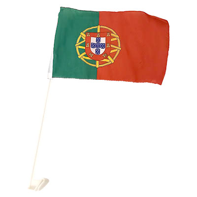 Drapeau du Portugal pour les véhicules 30 x 20 cm