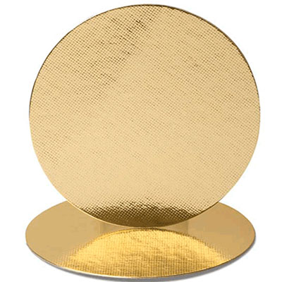 Fond de gâteau rond et doré - 27.2 cm (30 pièces)
