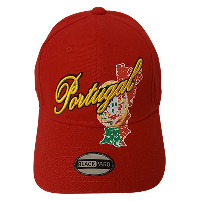 Casquette avec carte du Portugal - disponible en 3 couleurs