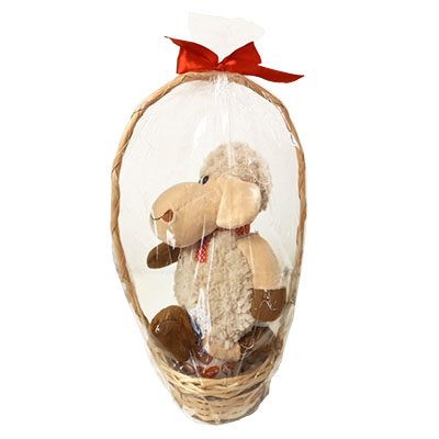 Peluche mouton avec mug